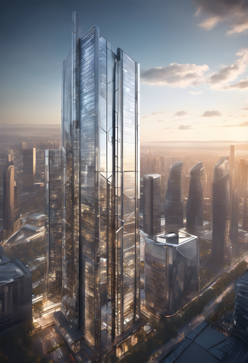 สร้างตึกระฟ้า 3 มิติที่ได้รับแรงบันดาลใจจาก Norman Foster ด้วยการออกแบบล้ำสมัยให้หน่อย