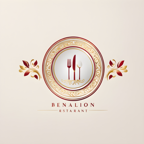 ทำโลโก้ร้านอาหารให้หน่อย ขอแบบหรูหรา มีความน่าเชื่อถือ เน้นสีแดง